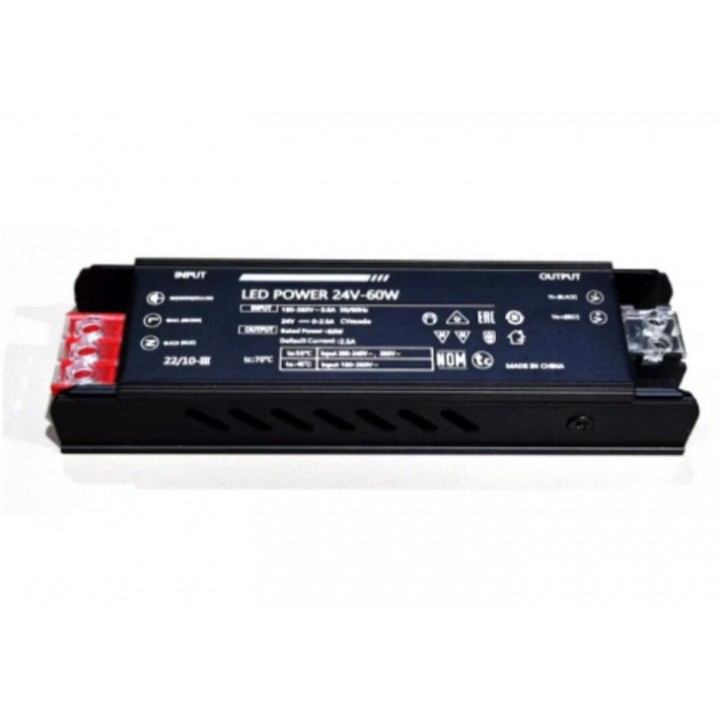 Блок питания 24V 60W IP20