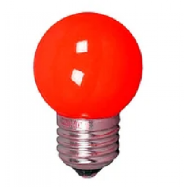 Лампа для белт лайта сд цоколь Е27 1W красный