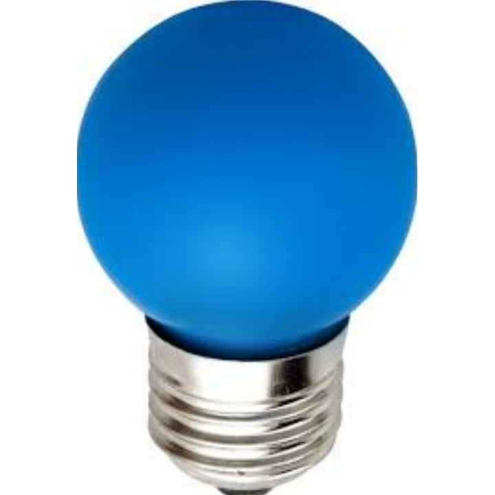 Лампа для белт лайта сд цоколь Е27 1W синий